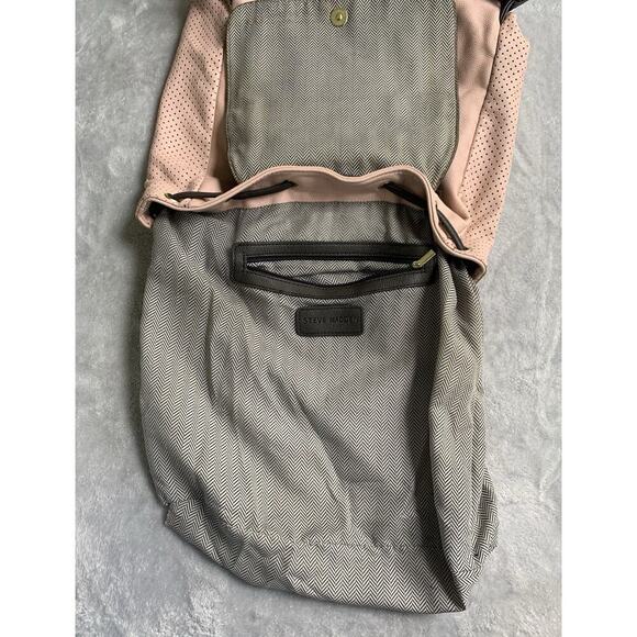 Steven madden Pink and brown preppy princess backpack - Picture 4 of 7